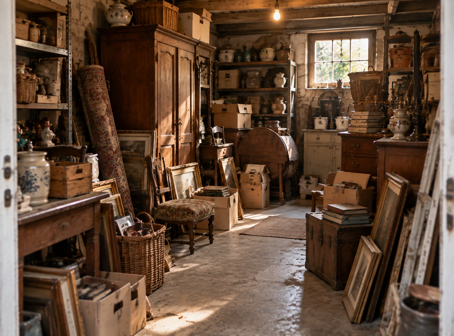 Débarras de cave et garage